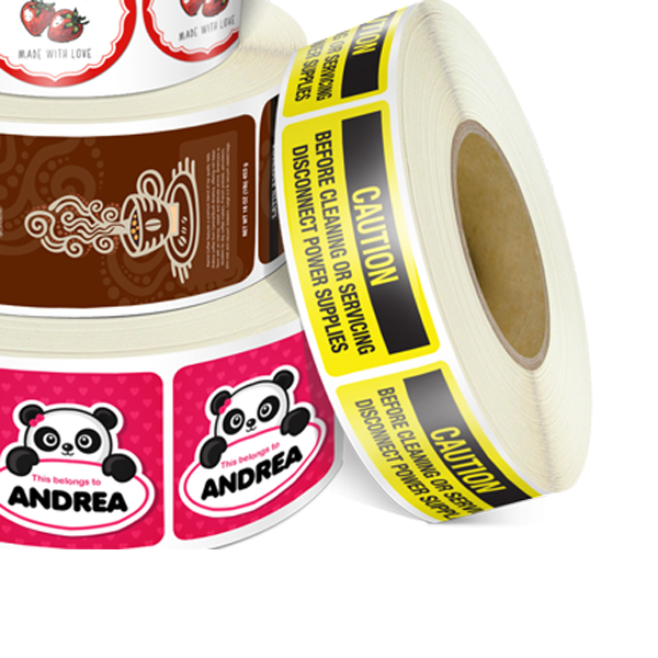 Autocollants en Rouleau